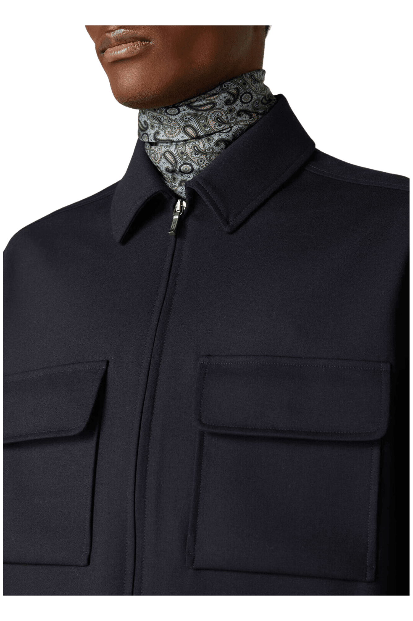 <tc>Loro Piana</tc> Chemise de prière pour homme