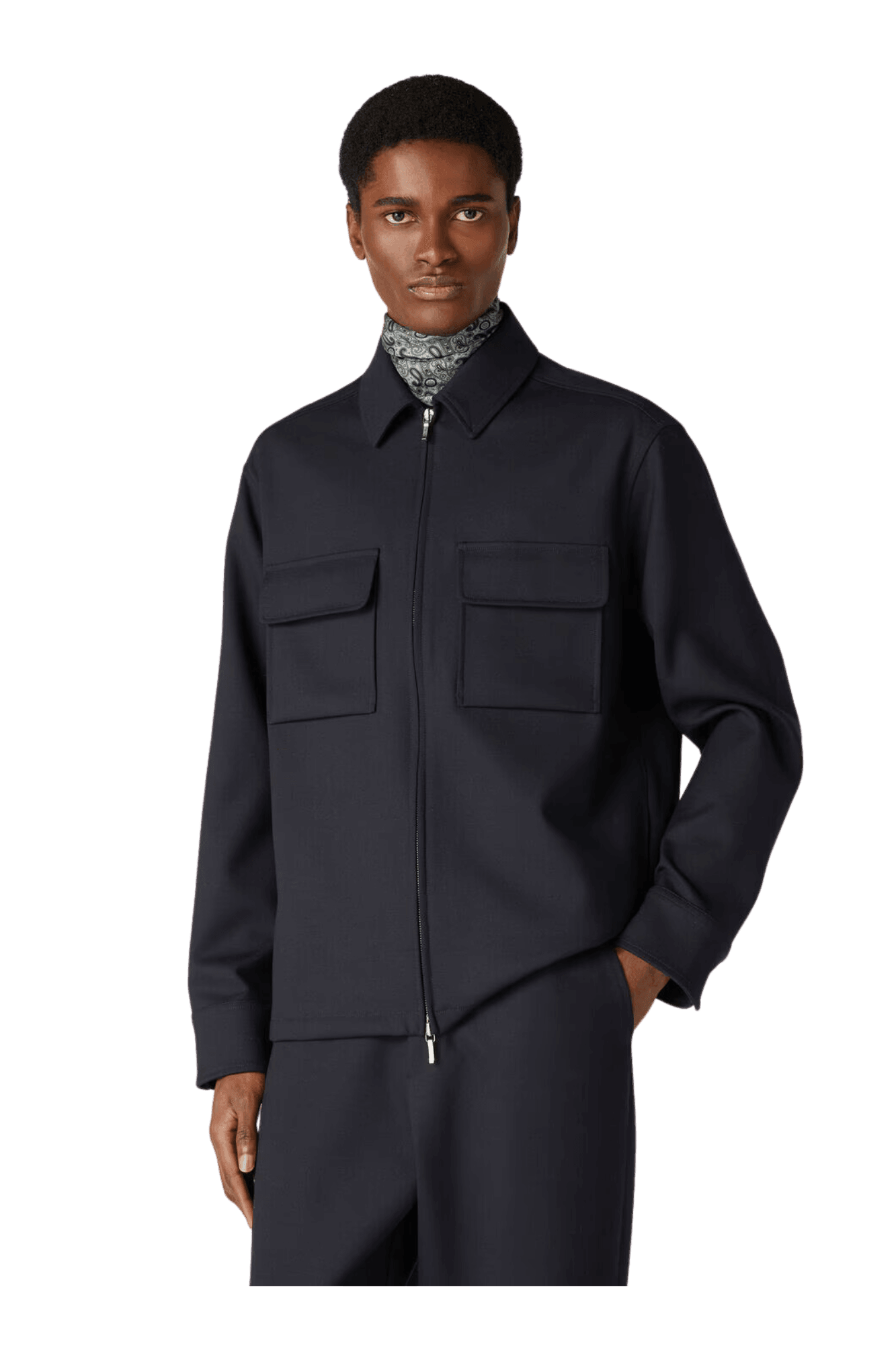 <tc>Loro Piana</tc> Chemise de prière pour homme