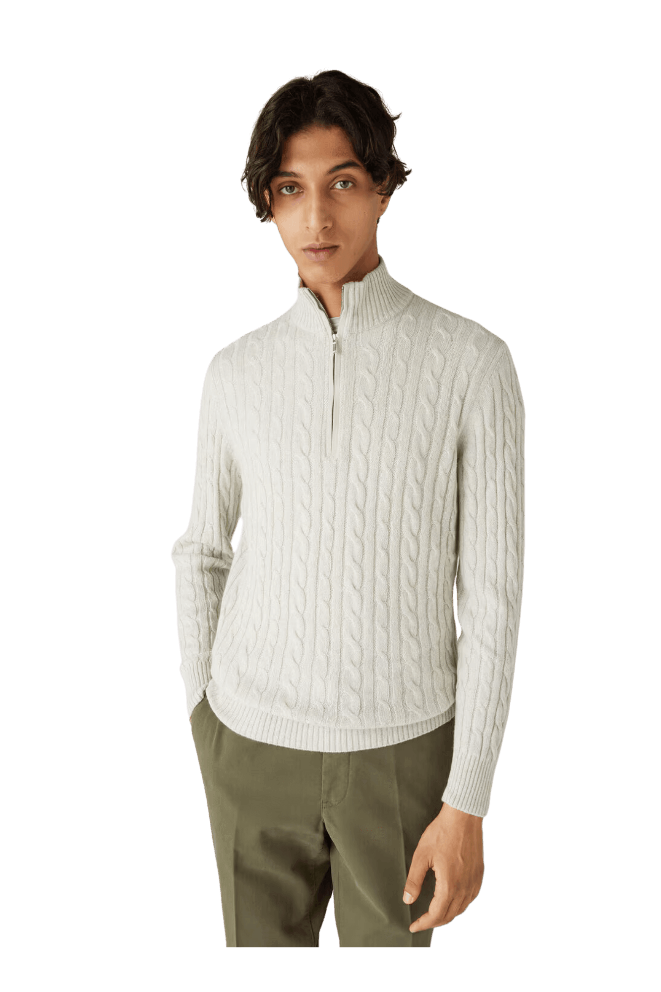 <tc>Loro Piana</tc> 男士 Treccia 套头衫