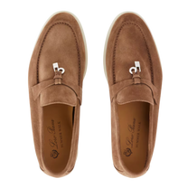 Loro Piana Women's Summer Charms Walk Loafers (Suede)