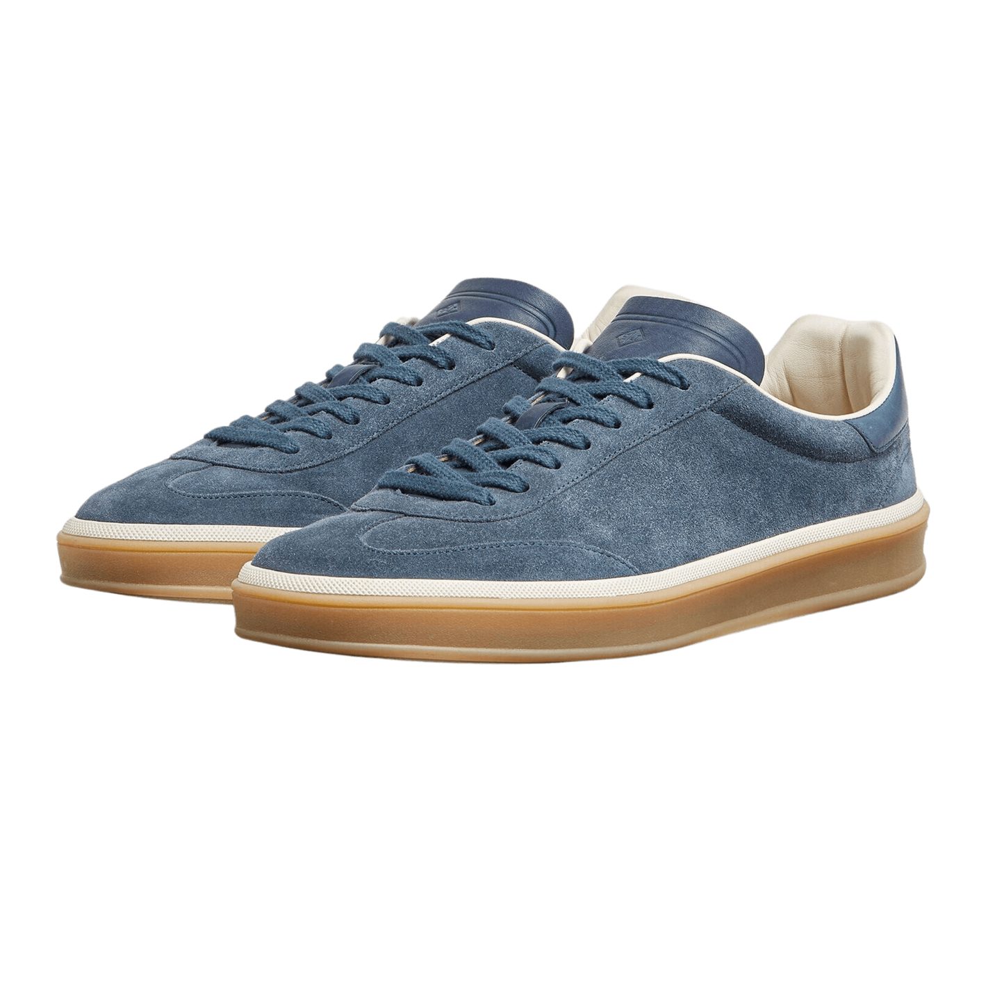 Loro Piana Men’s Tennis Walk Sneakers (Suede Calf Split)