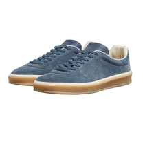 Loro Piana Men’s Tennis Walk Sneakers (Suede Calf Split)