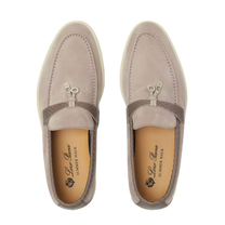 Loro Piana Women's Summer Charms Walk Loafers (Suede)