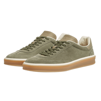 Loro Piana Men’s Tennis Walk Sneakers (Suede Calf Split)