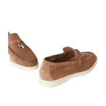 Loro Piana Women's Summer Charms Walk Loafers (Suede)