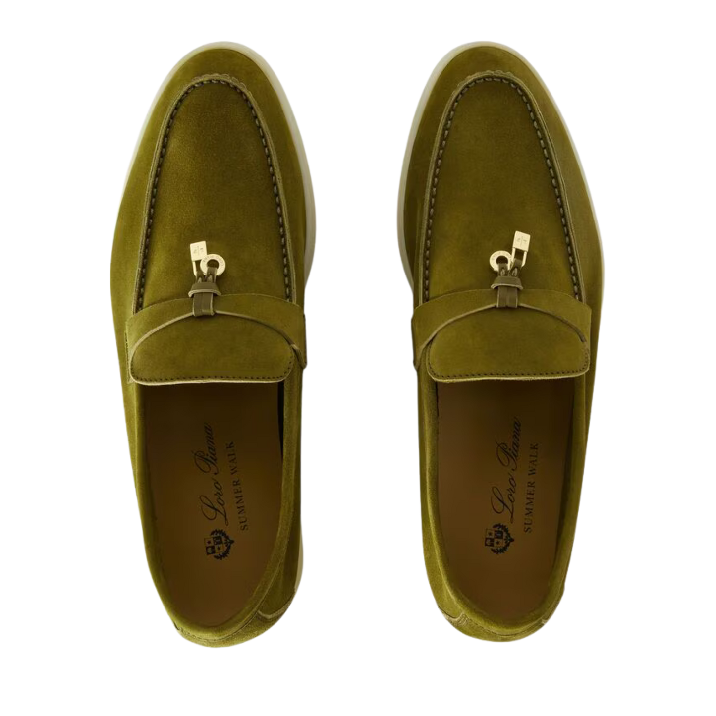 Loro Piana Women's Summer Charms Walk Loafers (Suede)