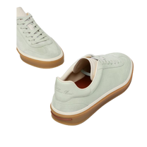 Loro Piana Women's Tennis Walk Sneakers (Suede Calf Split)
