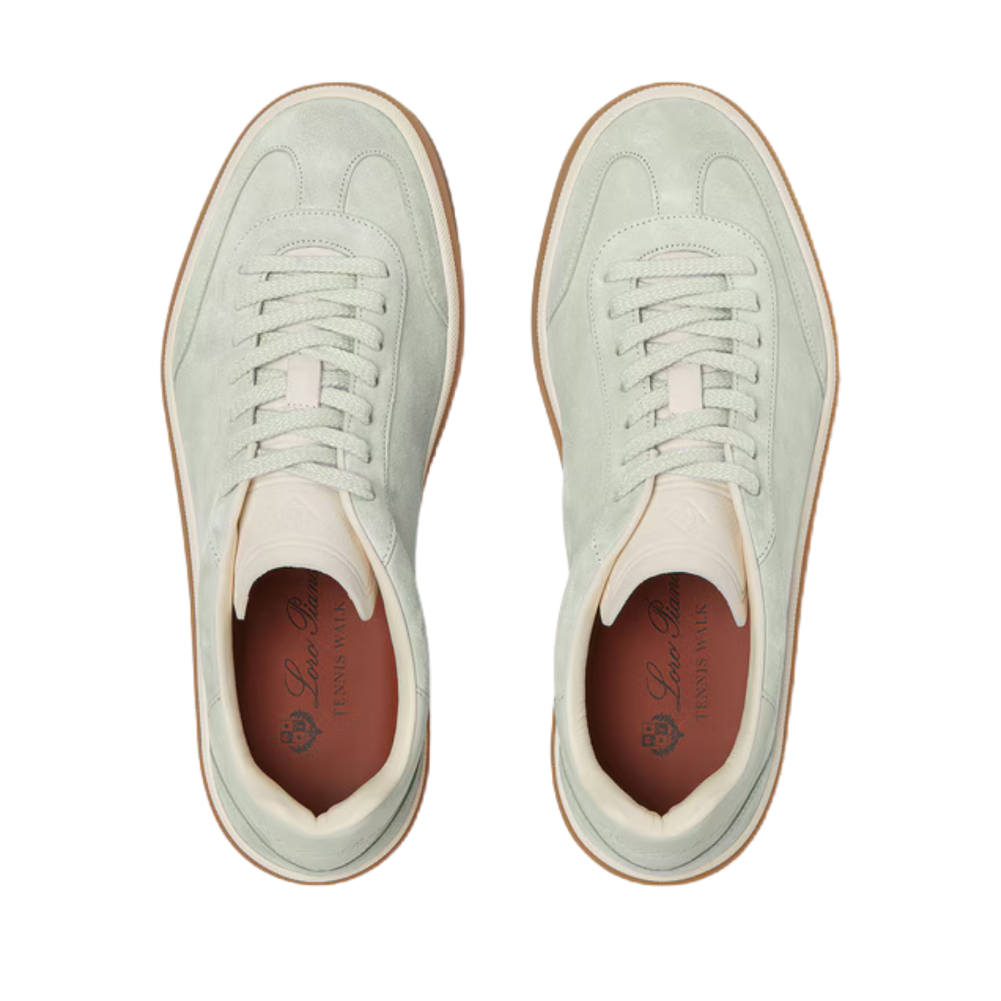 Loro Piana Women's Tennis Walk Sneakers (Suede Calf Split)