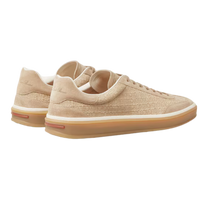 Loro Piana Men’s Tennis Walk Sneakers (Suede Calf Split)