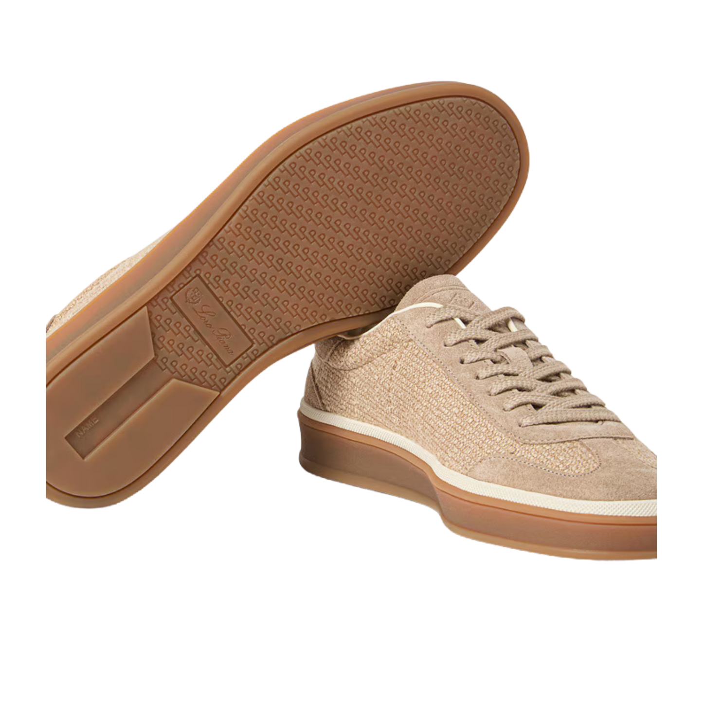 Loro Piana Women's Tennis Walk Sneakers (Suede Calf Split)