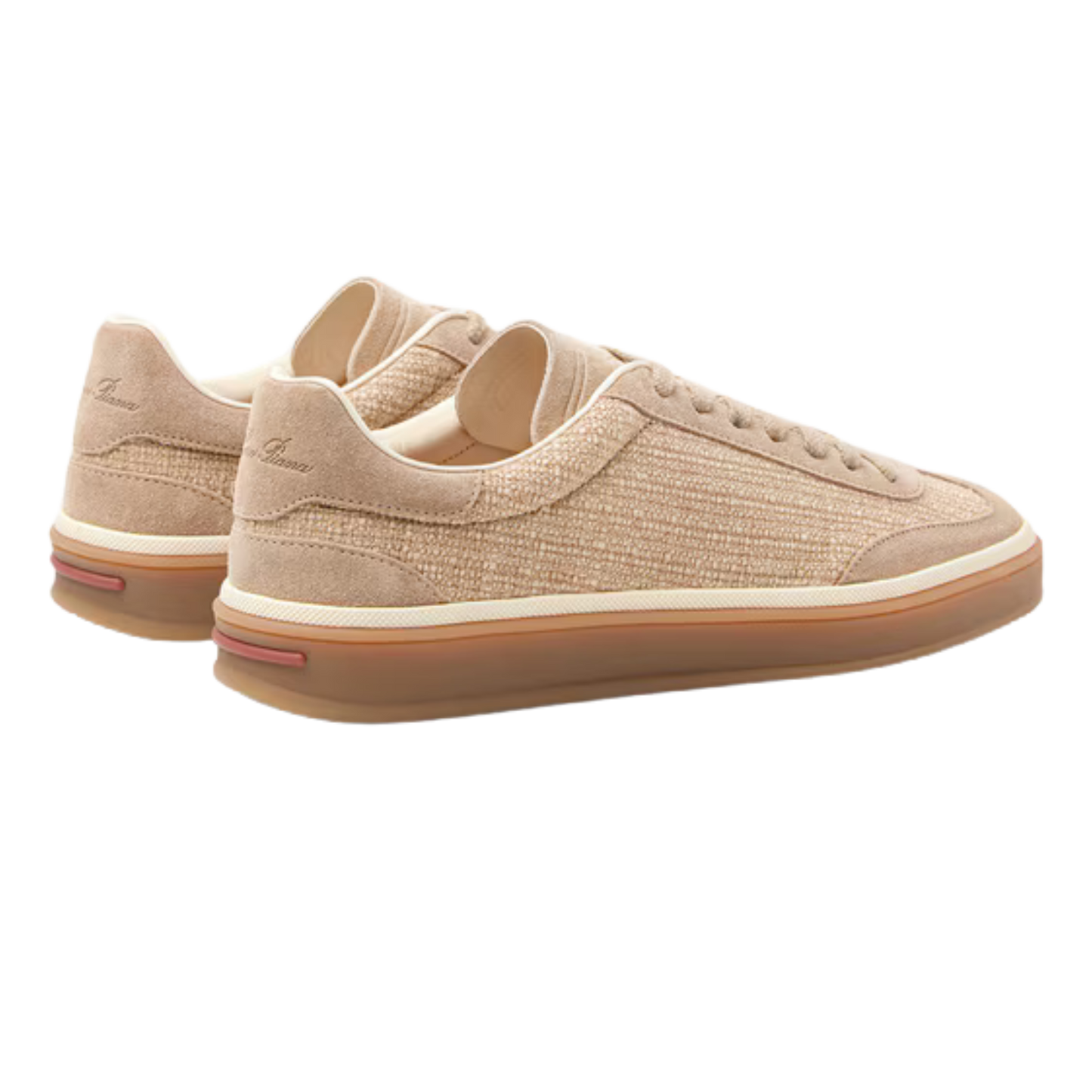 Loro Piana Women's Tennis Walk Sneakers (Suede Calf Split)