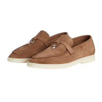Loro Piana Women's Summer Charms Walk Loafers (Suede)