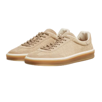 Loro Piana Men’s Tennis Walk Sneakers (Suede Calf Split)