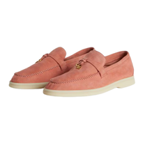 Loro Piana Women's Summer Charms Walk Loafers (Suede)