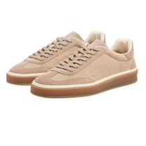 Loro Piana Women's Tennis Walk Sneakers (Suede Calf Split)
