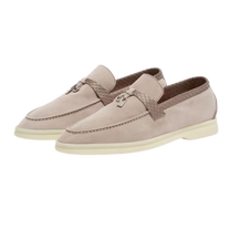 Loro Piana Women's Summer Charms Walk Loafers (Suede)