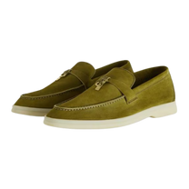 Loro Piana Women's Summer Charms Walk Loafers (Suede)