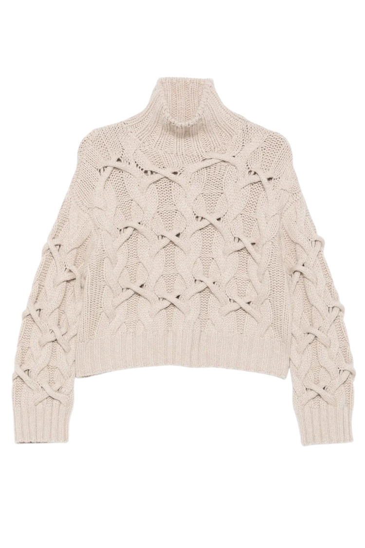 Brunello Cucinelli Women's Cable-knit Cashmere Sweater