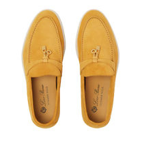 Loro Piana Women's Summer Charms Walk Loafers (Suede)