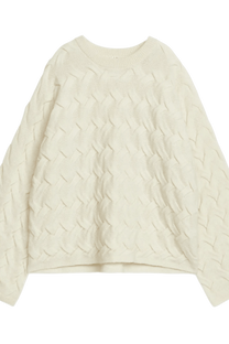 Arket Women's Cable-Knit Wool Jumper