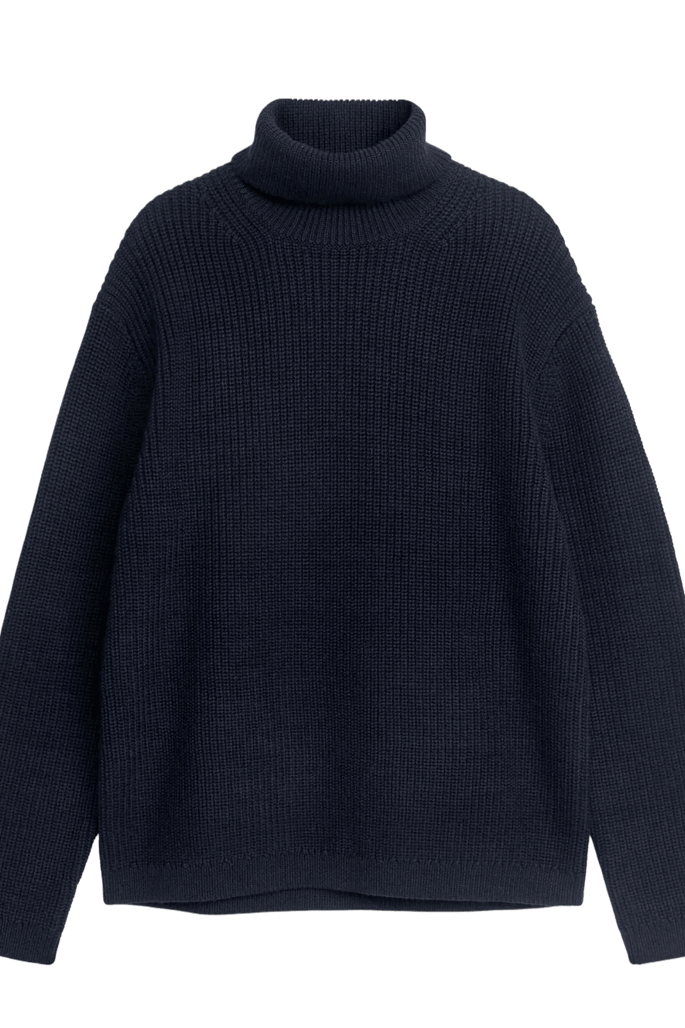 Arket Men's Heavy Wool Roll-Neck Jumper