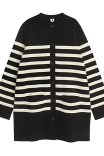 Arket Women's Oversized Cotton Cardigan