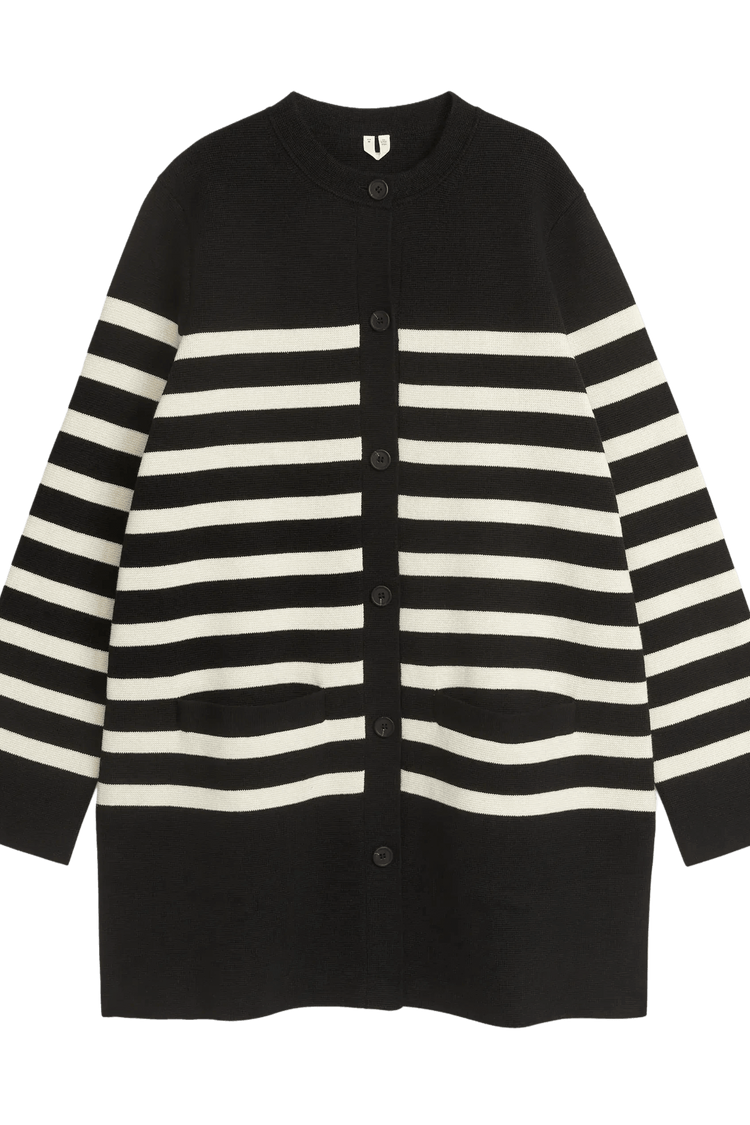 Arket Women's Oversized Cotton Cardigan