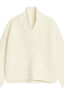 Arket Women's Shawl Collar Jumper