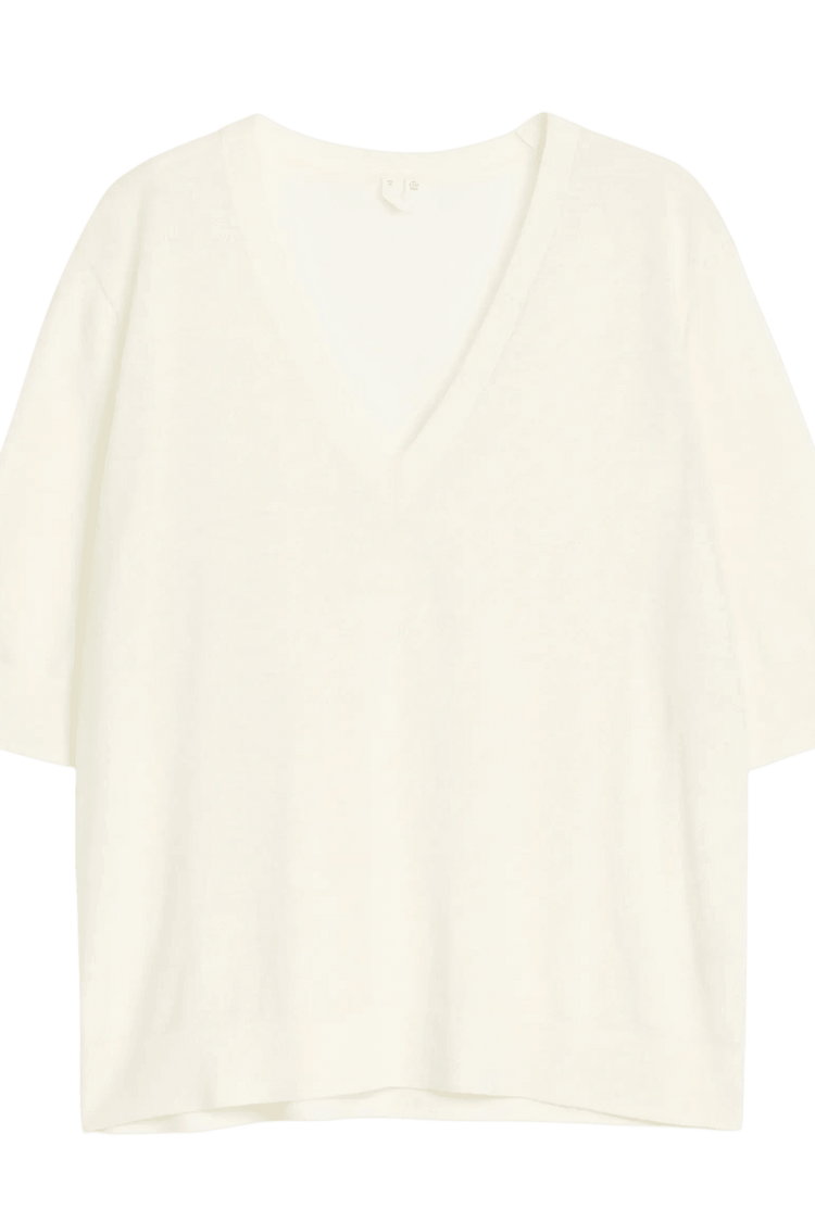 Arket Women's V-Neck Merino Jumper