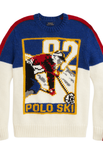 Ralph Lauren Men's Polo Ski Wool-Blend Sweater