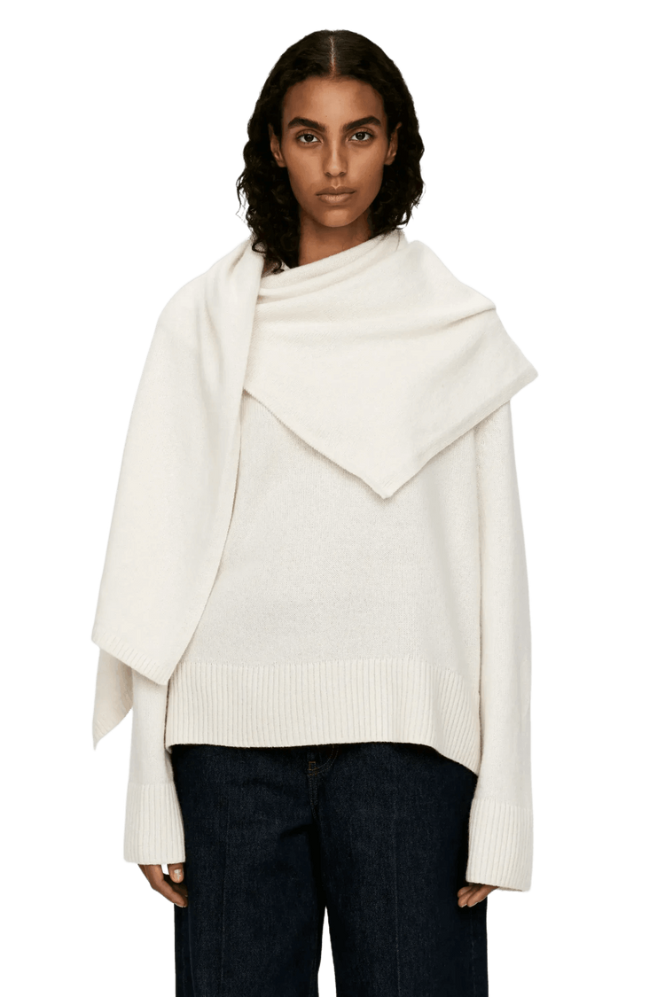 Arket Women's Wool Scarf Jumper