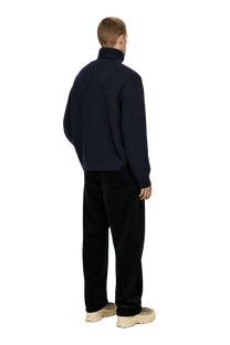 Arket Men's Heavy Wool Roll-Neck Jumper