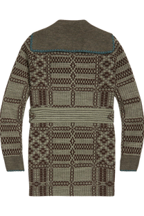 Ralph Lauren Women's Belted Jacquard Cardigan