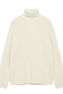 Arket Men's Heavy Wool Roll-Neck Jumper