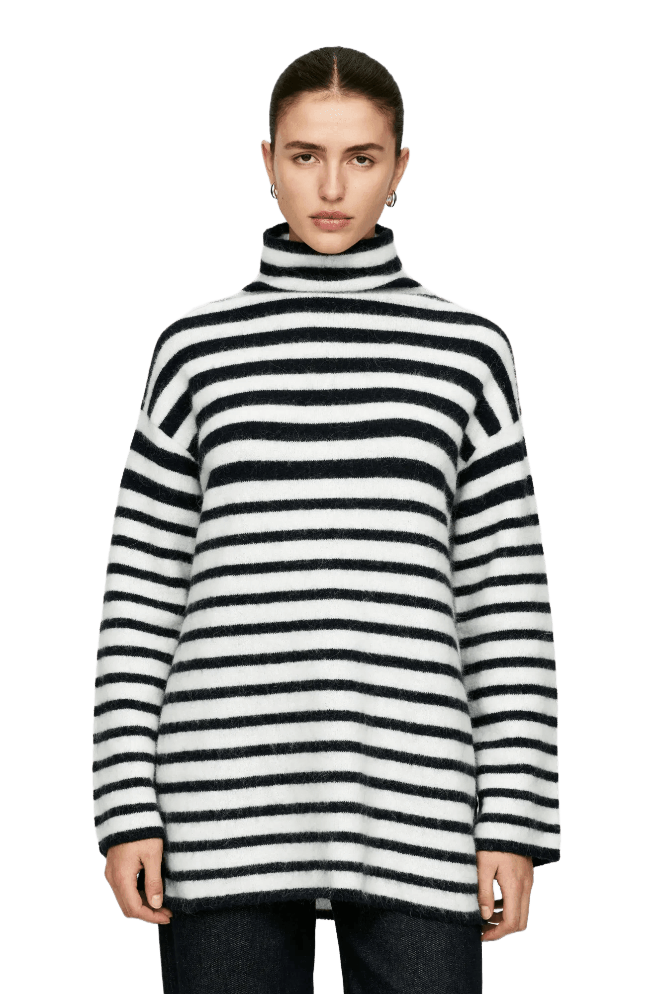 Arket Women's Alpaca-Wool Blend Chimney Jumper