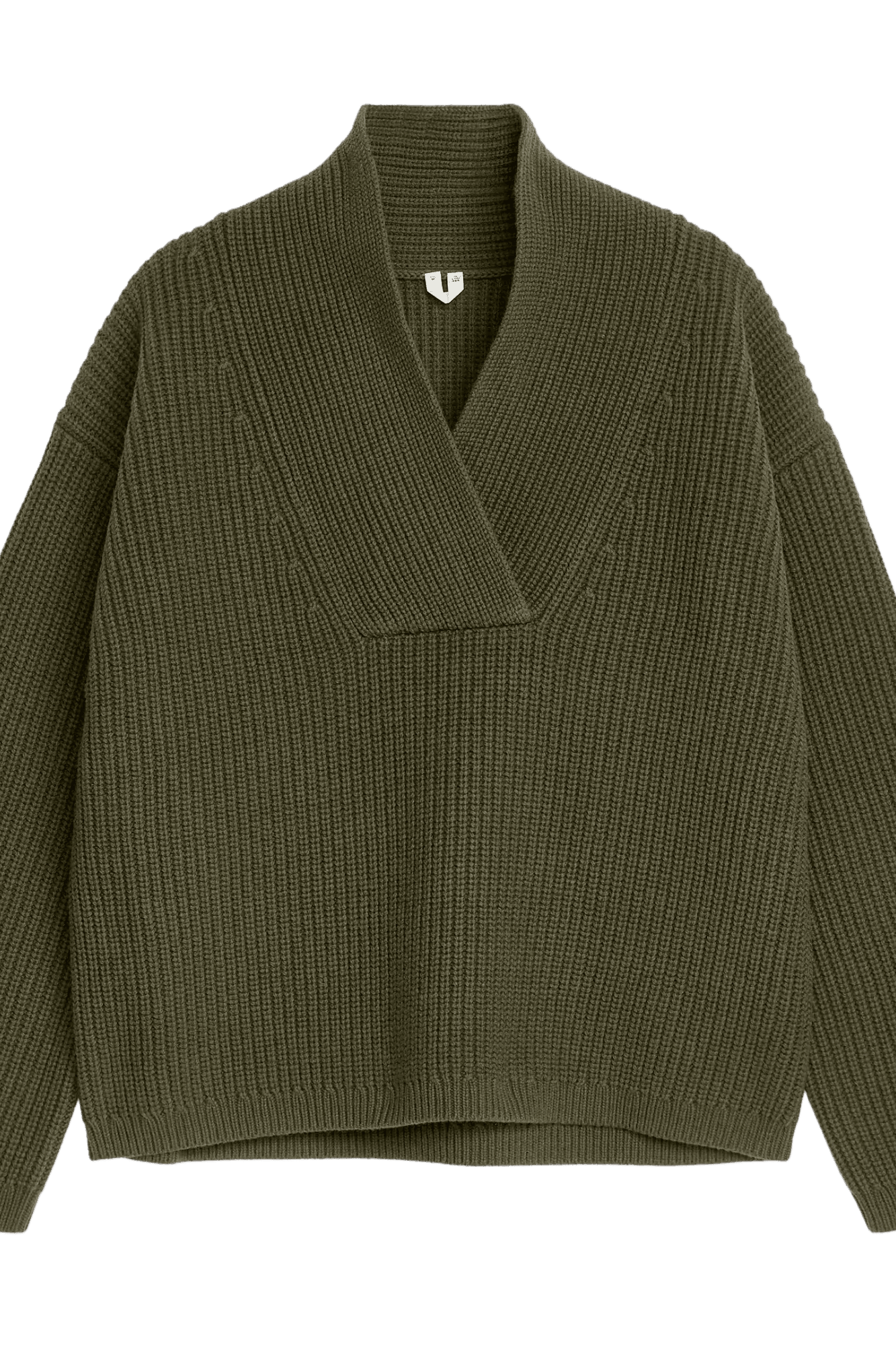 Arket Women's Shawl Collar Jumper