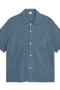 Arket Men's Bouclé Jersey Shirt