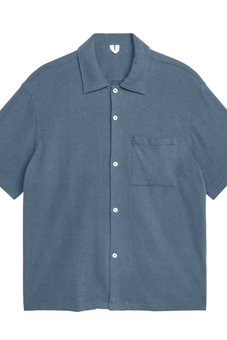 Arket Men's Bouclé Jersey Shirt