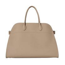 The Row Soft Margaux 17 Bag in Leather