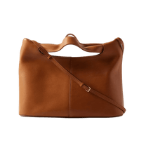The Row Camden Leather Shoulder Bag