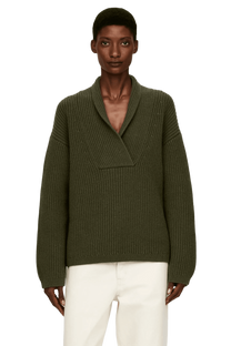 Arket Women's Shawl Collar Jumper
