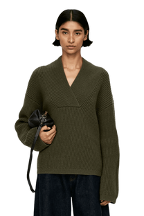Arket Women's Shawl Collar Jumper