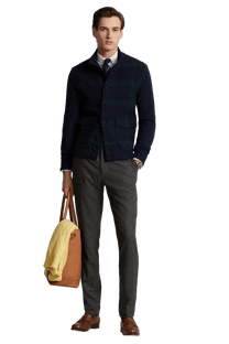 Ralph Lauren Men's The Polo Tartan Wool Cardigan