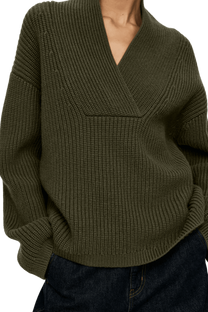 Arket Women's Shawl Collar Jumper