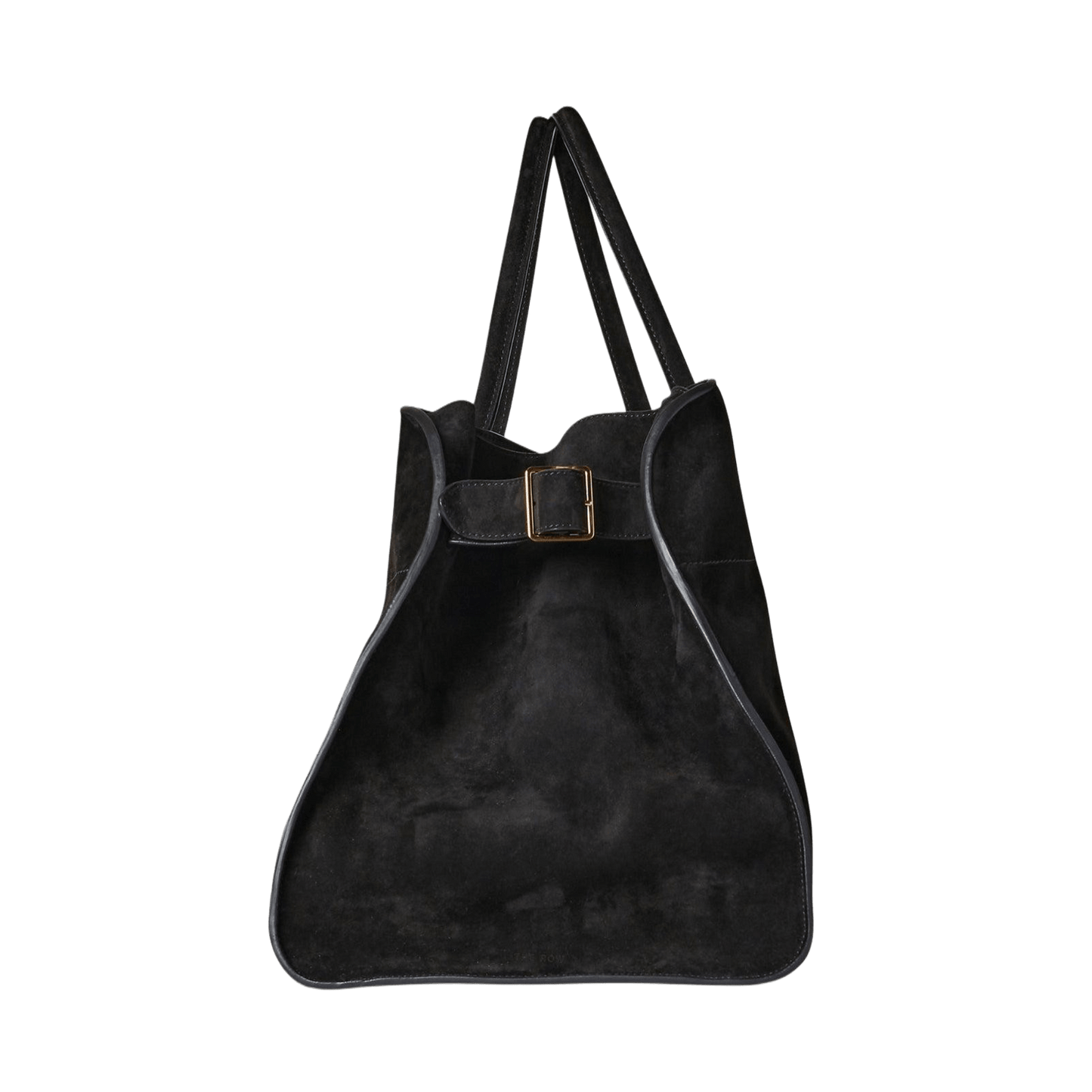 The Row Soft Margaux 17 Bag in Suede