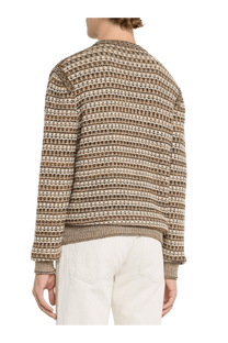 Loro Piana Men's Mancora Cashmere Knit Crewneck Sweater