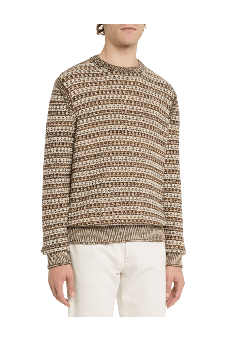 Loro Piana Men's Mancora Cashmere Knit Crewneck Sweater