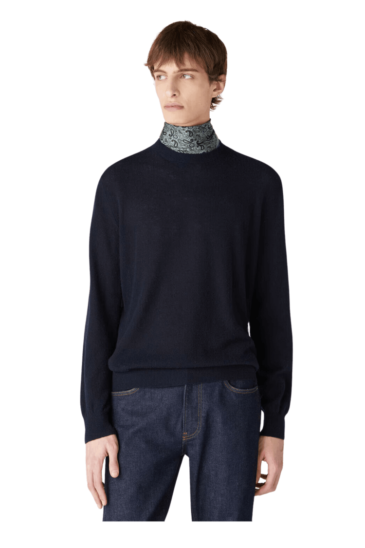 <tc>Loro Piana</tc> เสื้อคอกลม Camino สำหรับผู้ชาย