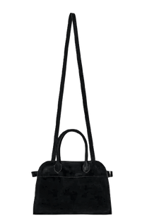 The Row Soft Margaux 10 Bag in Suede
