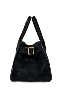 The Row Soft Margaux 10 Bag in Suede